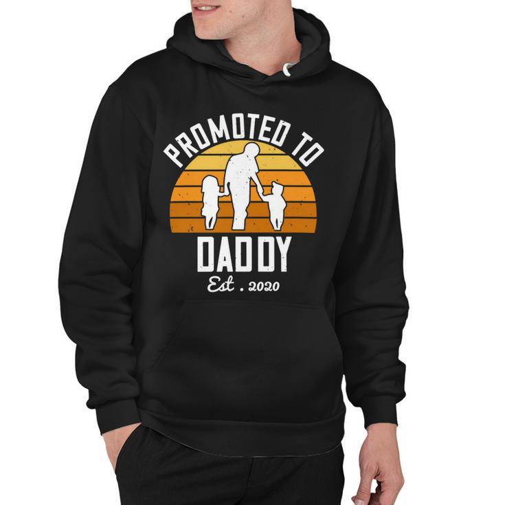 Promoted To Daddy Est  2020 Hoodie