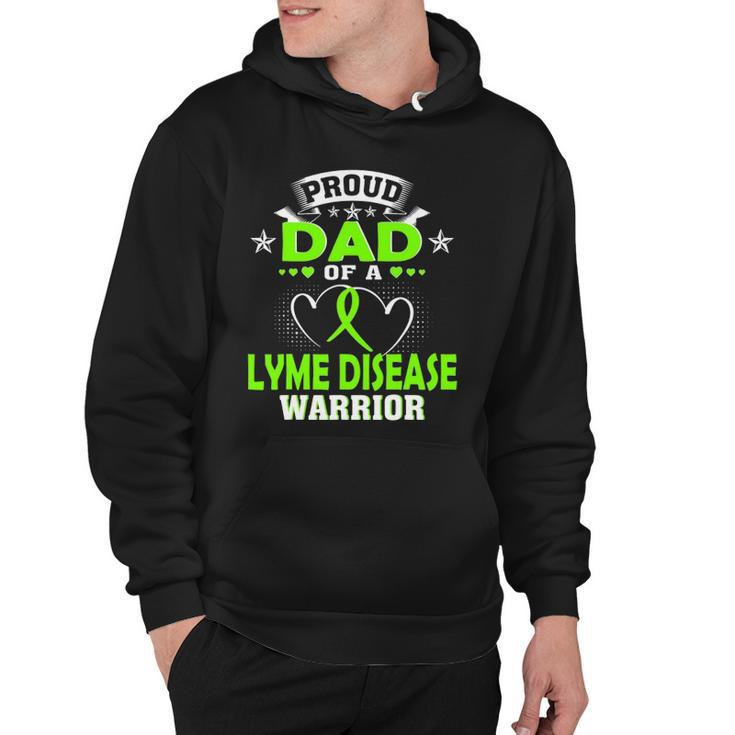 Proud Dad Of A Lyme Disease Warrior Hoodie