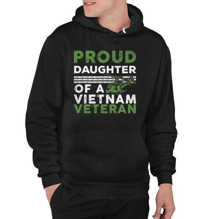 Proud Daughter Of A Vietnam Veteran War Soldier Hoodie