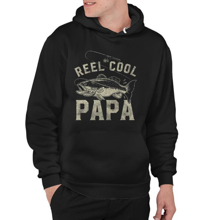 Reel Cool Papa Funny Fathers Day Hoodie