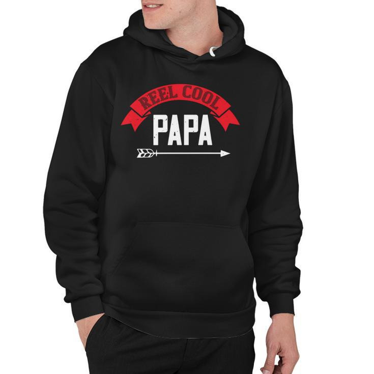 Reel Cool Papa Papa T-Shirt Fathers Day Gift Hoodie