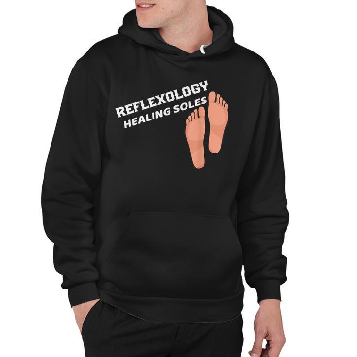 Reflexology Massage Therapist  Reflexology Healing Soles Hoodie