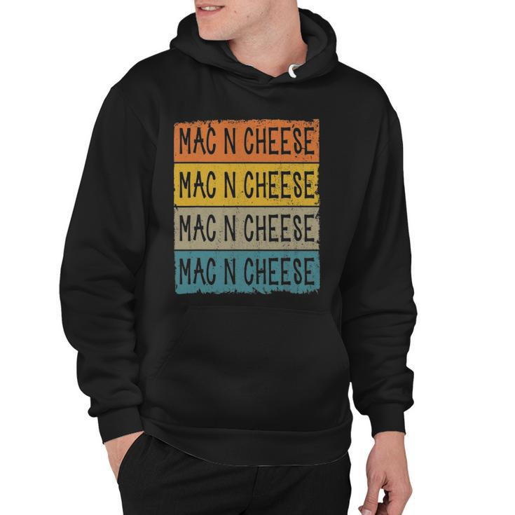 Retro Mac N Cheese Foodie Lover Macaroni And Cheese Hoodie