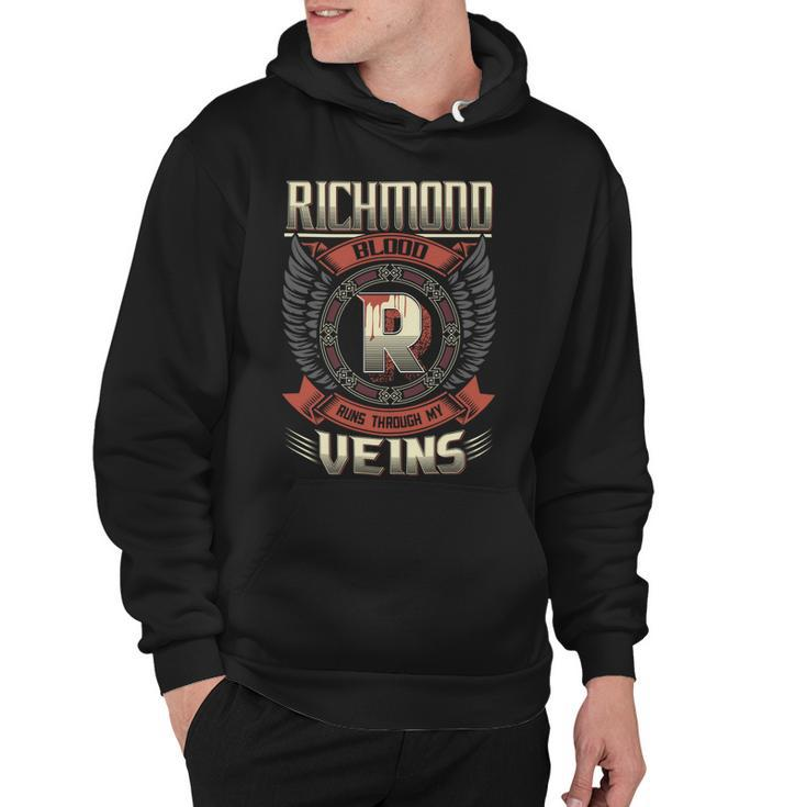 Richmond Blood  Run Through My Veins Name V5 Hoodie