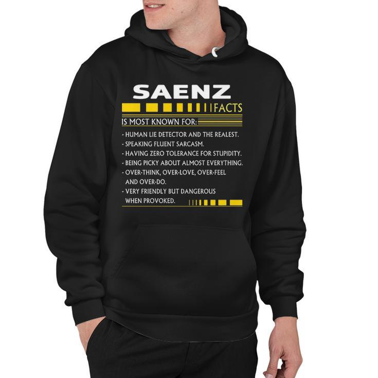 Saenz Name Gift   Saenz Facts Hoodie