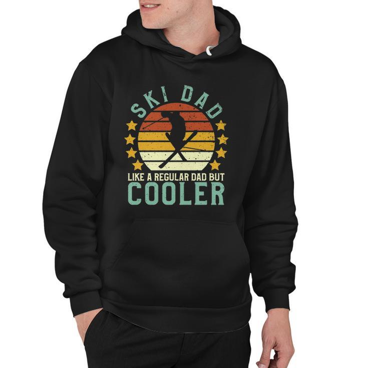 Ski Dad Funny Skier & Skiing Lover Fathers Day Gift  Hoodie