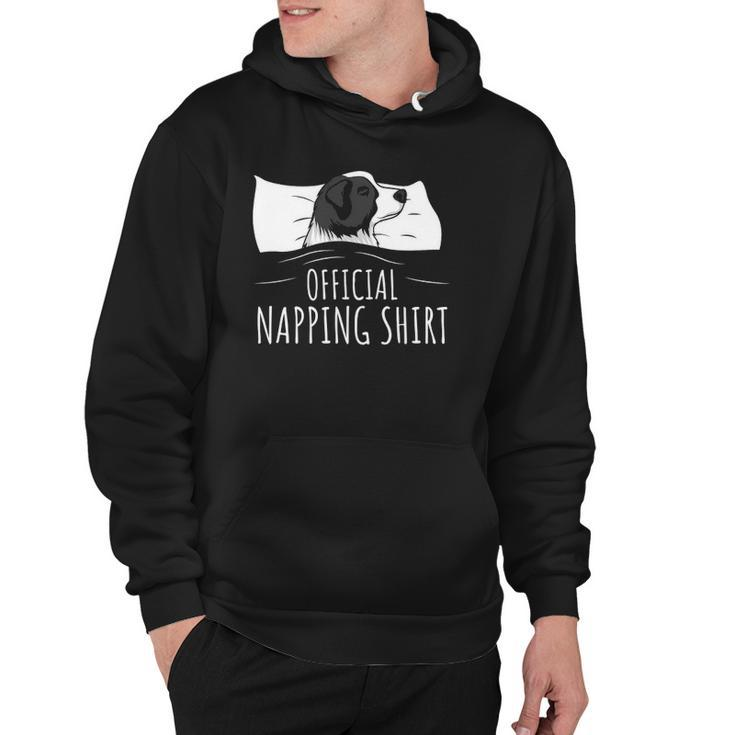 Sleeping Border Collie Official Napping Hoodie