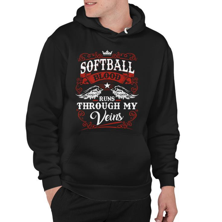Softball Name Shirt Softball Family Name Hoodie