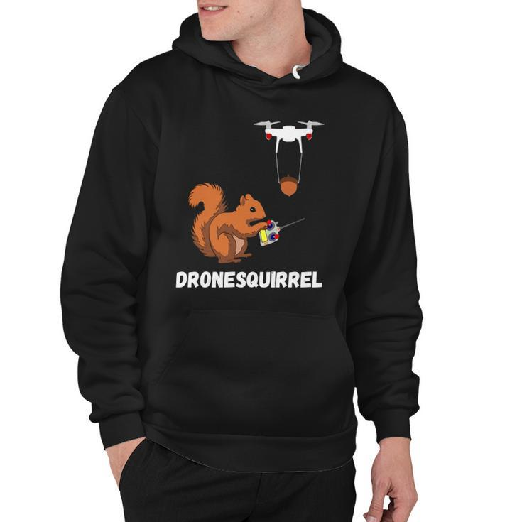 Squirrel Drone Pilot Quadcopter Operators Rodent Fpv Drones  Hoodie