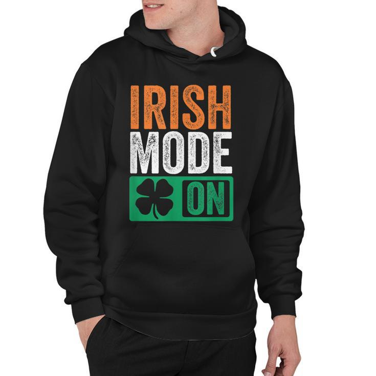 St Patricks Day Beer Drinking Ireland - Irish Mode On  Hoodie