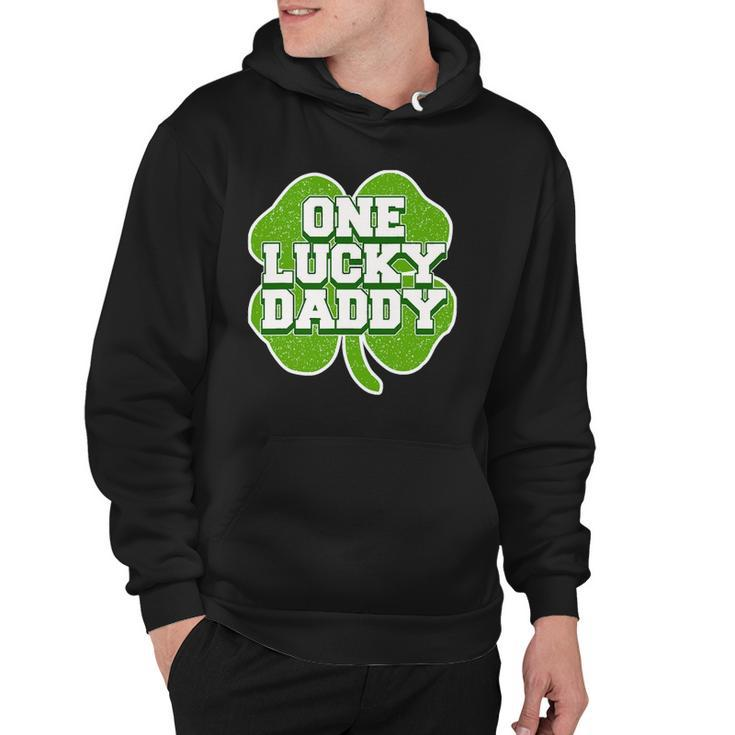 St Patricks Day Design For Father One Lucky Daddy Hoodie