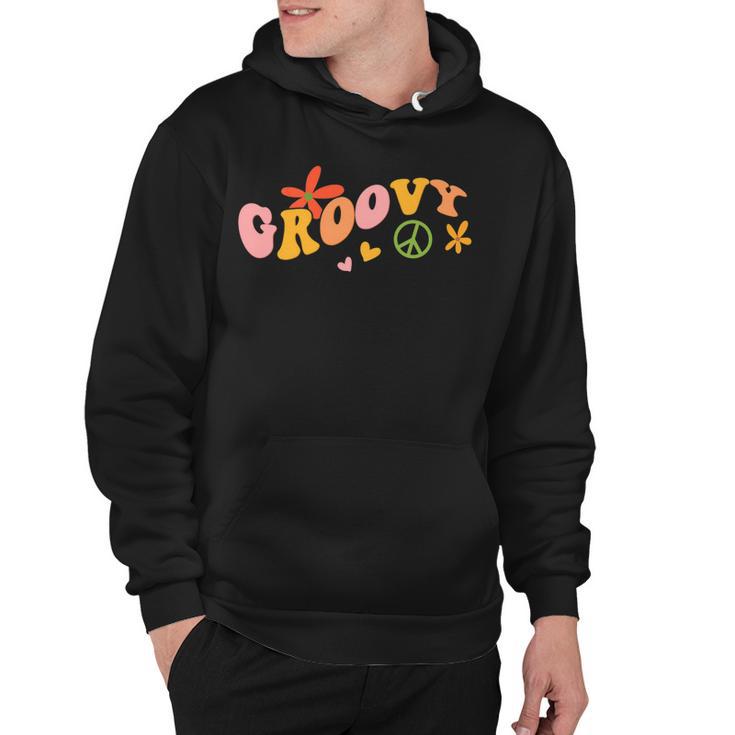 Stay Groovy Hippie   V3 Hoodie