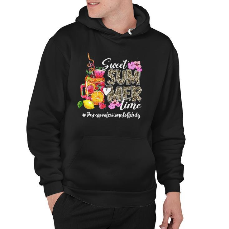 Sweet Summer Time Para Off Duty Summer Gifts Hoodie