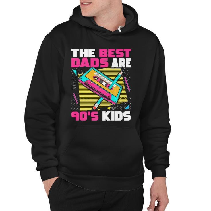 The Best Dads Are 90S Kids 90S Dad Cassette Tape  Hoodie