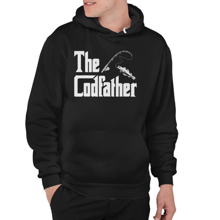 The Codfather Funny Fish Angling Fishing Lover Humorous Gift Hoodie