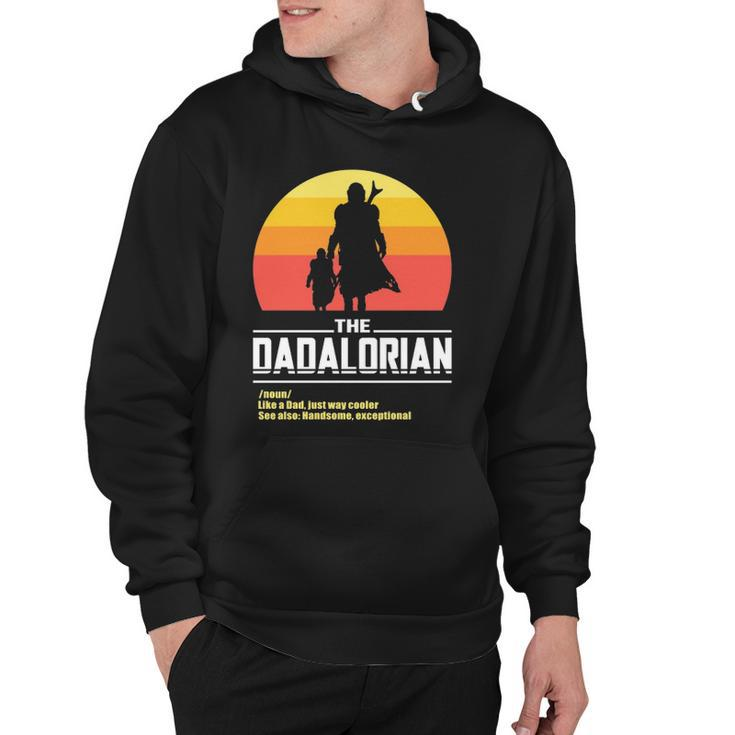 The Dadalorian Fathers Day Funny Meme Gift Essential Hoodie