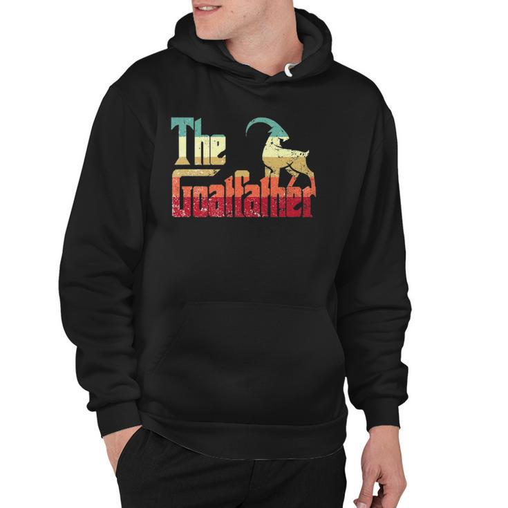The Goatfather Gift Idea For A Goat Lover And Animal Lover Hoodie