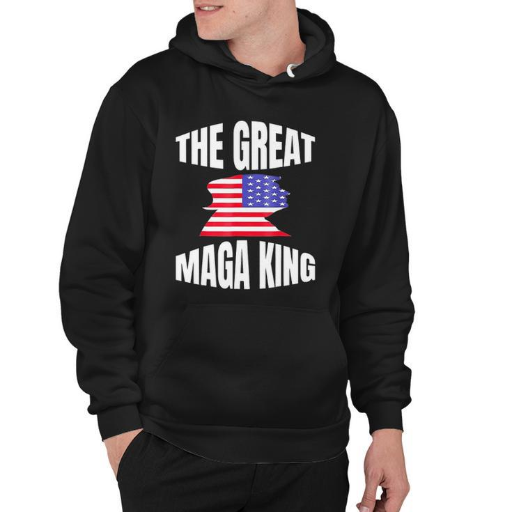 The Great Maga King Patriotic Donald Trump Hoodie