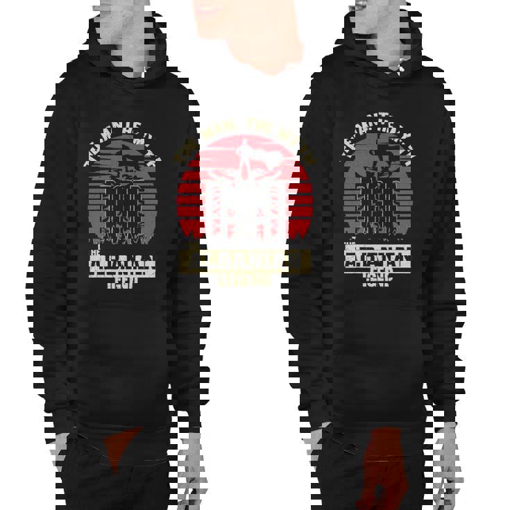 The Man The Myth The Albanian Legend Dad Hoodie