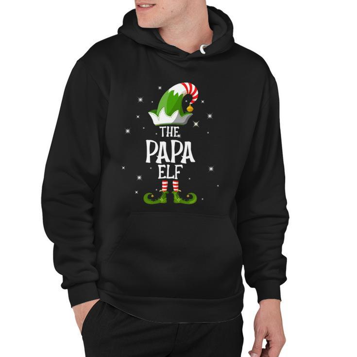 The Papa Elf Family Matching Group Christmas Hoodie