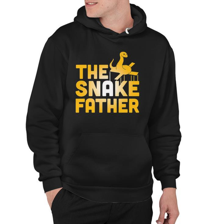 The Snake Father Funny Reptile Owner Hoodie