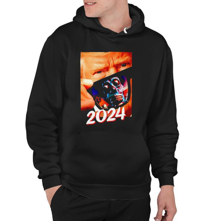 Trump 2024 They Live Donald Trump Supporter Hoodie