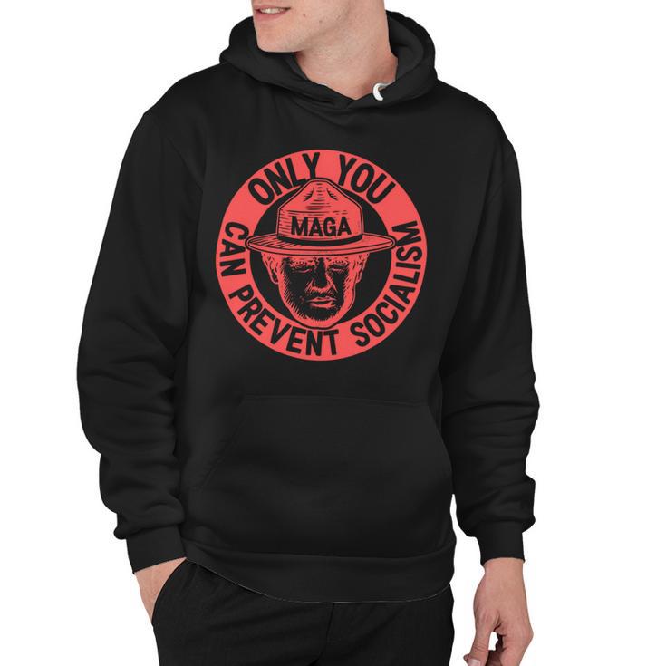 Ultra Maga 2024  Only You Can Prevent Socialism  We The People 1776  2022  Red Hoodie