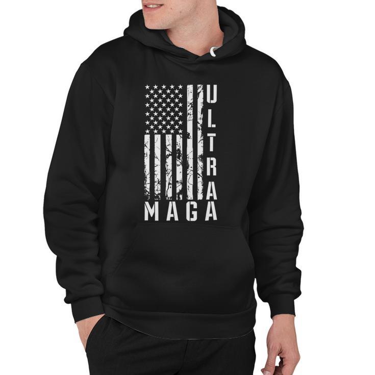 Ultra Maga Ultra Maga Funny Ultra Maga 2024 Ultra Maga And Proud Of Itultra Maga Proud V3 Hoodie