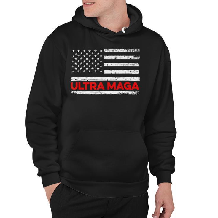 Ultra Maga United State Flag V2 Hoodie