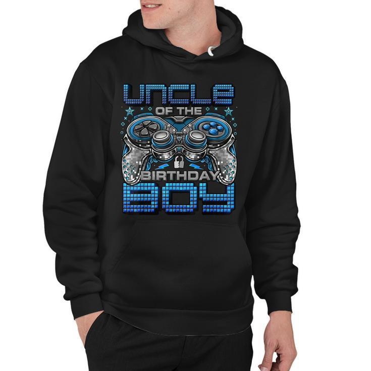 Uncle Of The Birthday Boy Video Gamer Birthday Party Family  Hoodie