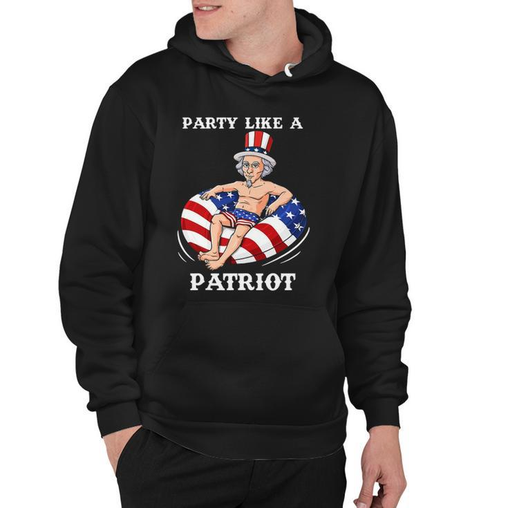 Uncle Sam 4Th Of July Usa Patriot Funny Hoodie