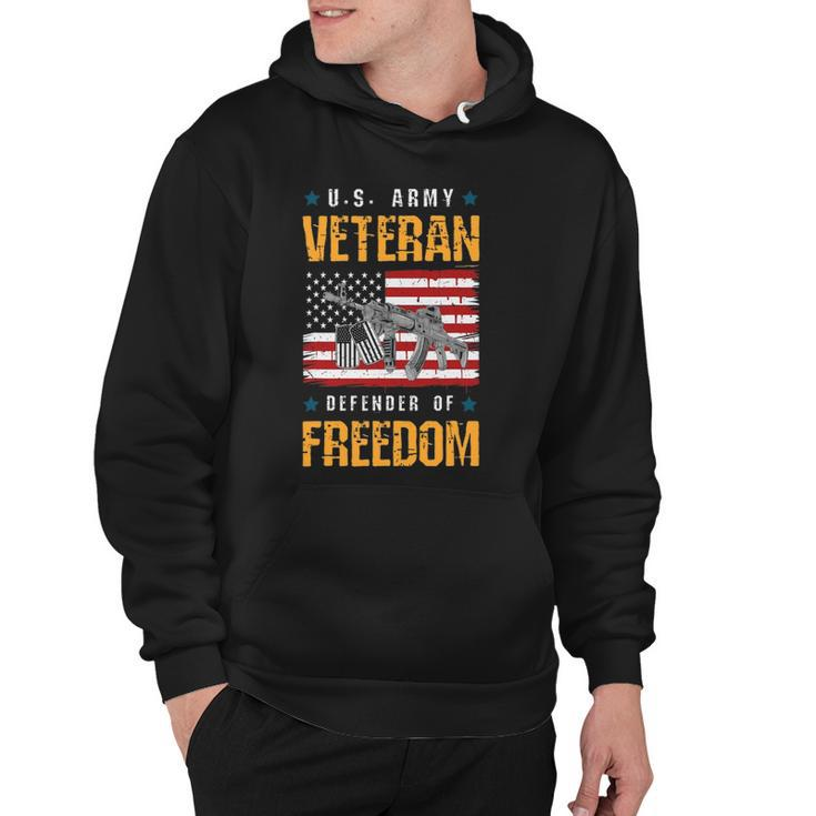 Us Veteran Defender Of Freedom Veterans Day Hoodie
