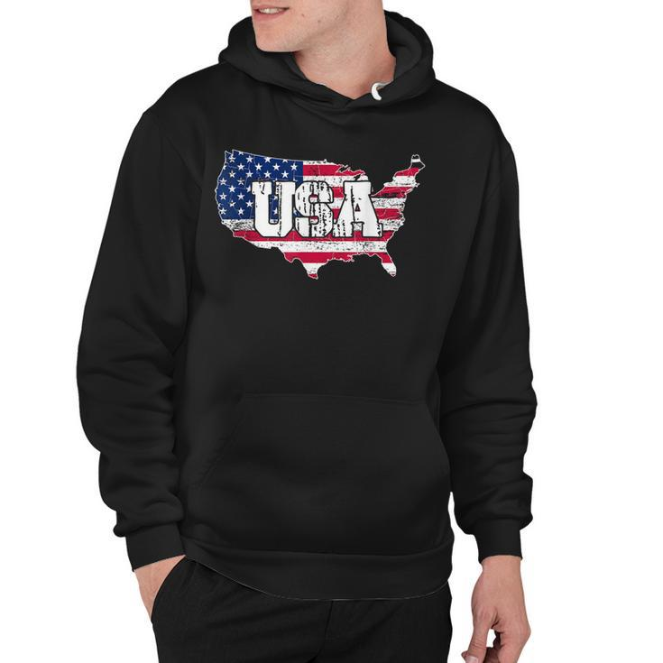 Usa  American Flag United States Of America 4Th Of July  Hoodie