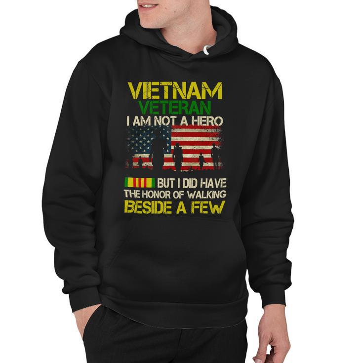 Veteran Veterans Day Vietnam Veteran I Am Not A Hero But I Did Have The Honor 65 Navy Soldier Army Military Hoodie