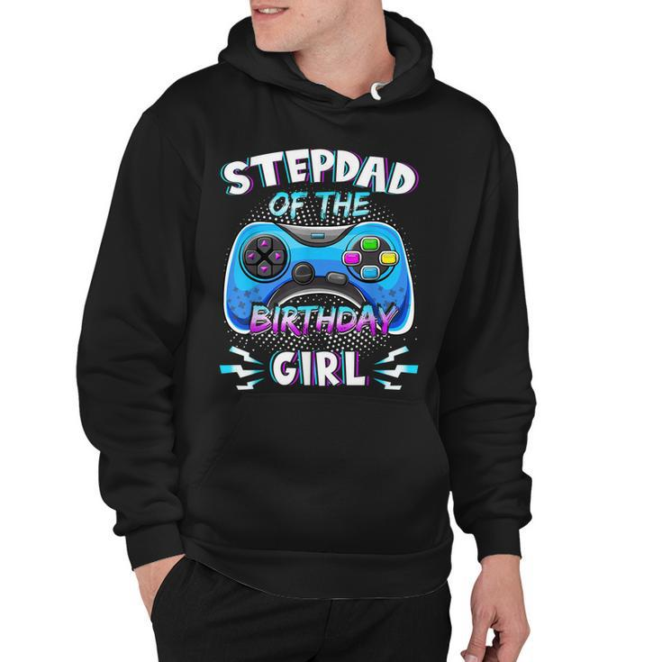 Video Game Birthday Party Stepdad Of The Bday Girl Matching  Hoodie