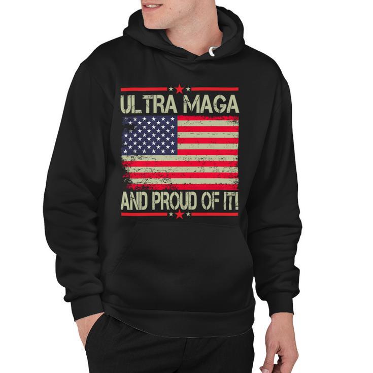 Vintage Ultra Maga And Proud Of It V2 Hoodie