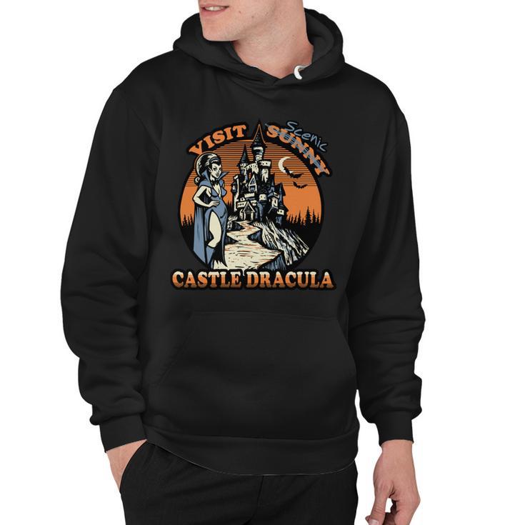 Visit Scenic Castle Dracula  220 Trending Shirt Hoodie