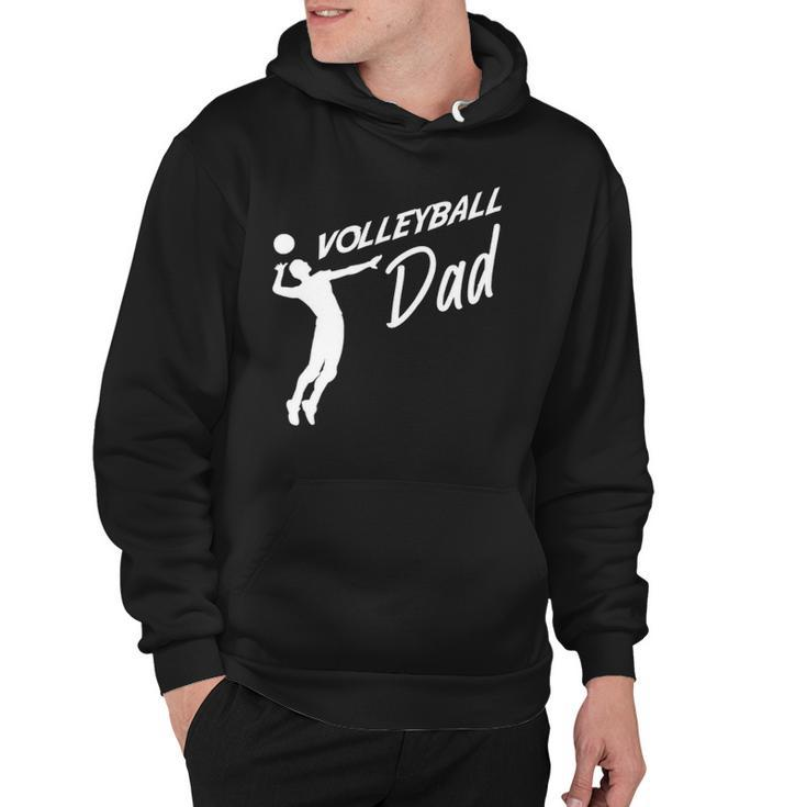 Volleyball Father Volleyball Dad Fathers Day Hoodie