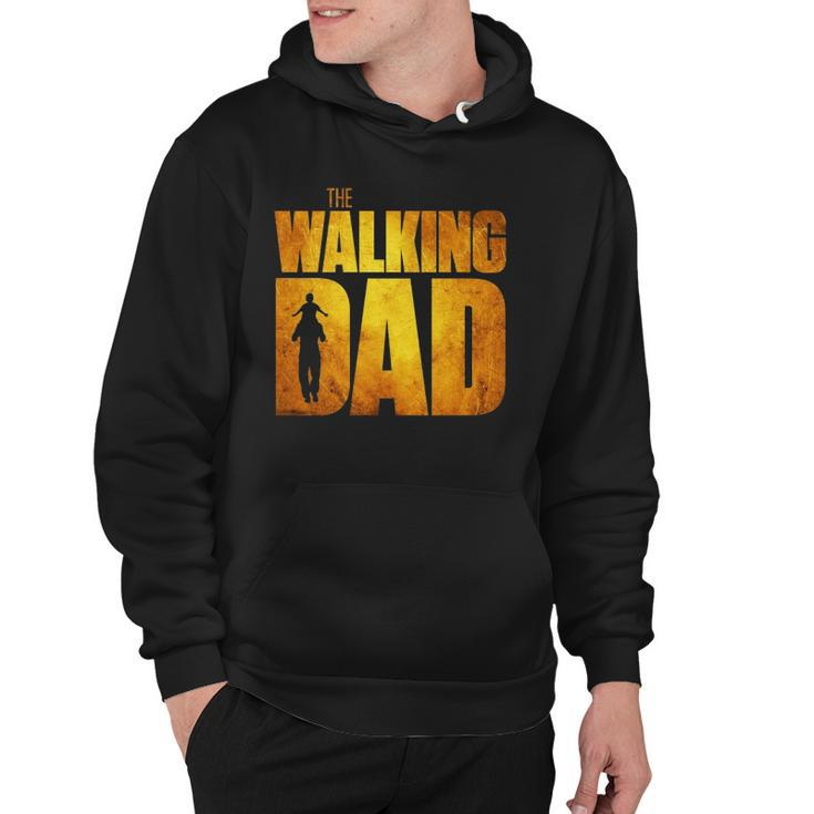 Walking Dad Fathers Day Best Grandfather Men Fun Gift Hoodie