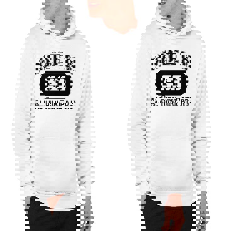 1910 Birthday   Made In 1910 All Original Parts Hoodie