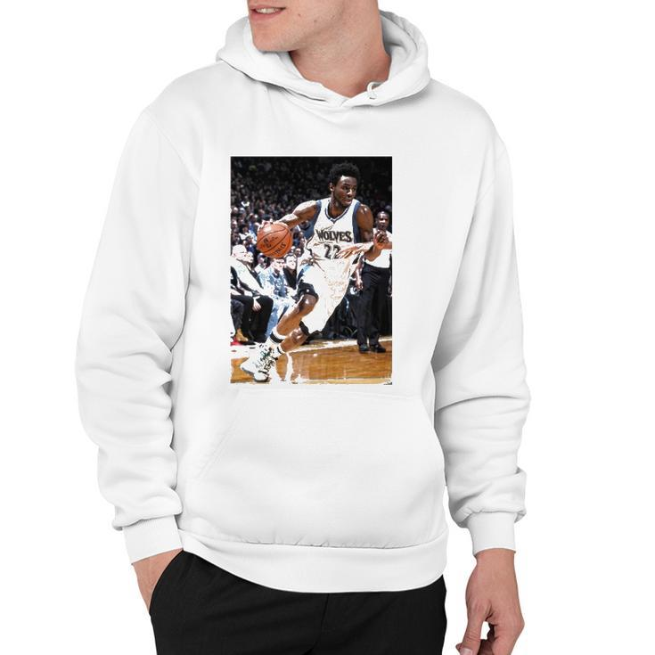 Andrew Wiggins Wolves 22 Cahier À Spirale Basketball Lovers Gift Hoodie