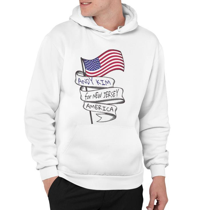Andy Kim For New Jersey US House Nj-3 Campaign Tee Hoodie