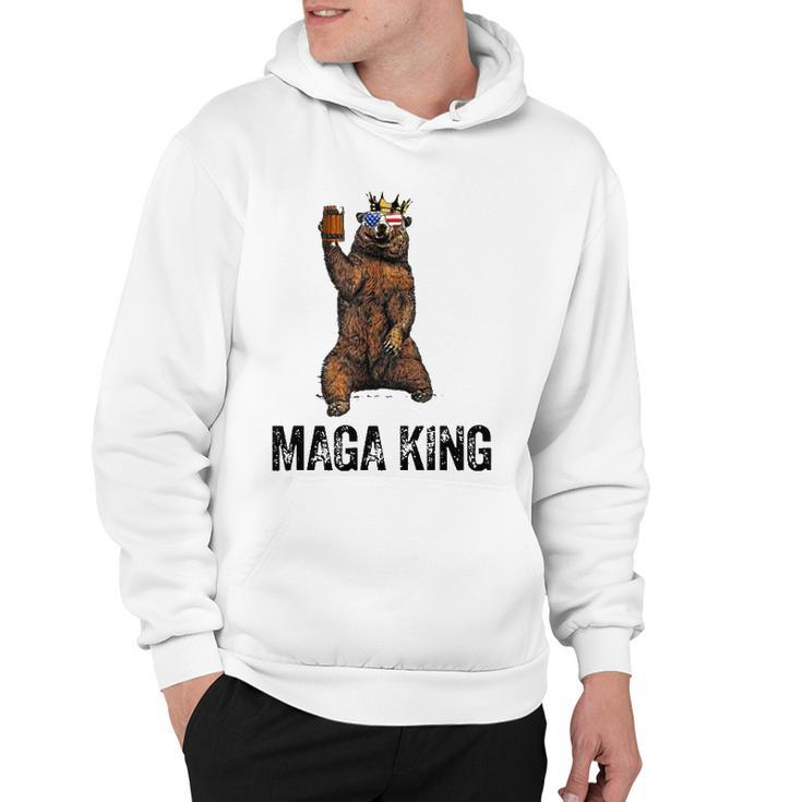 Bear Crown Maga King The Great Maga King Pro Trump Hoodie
