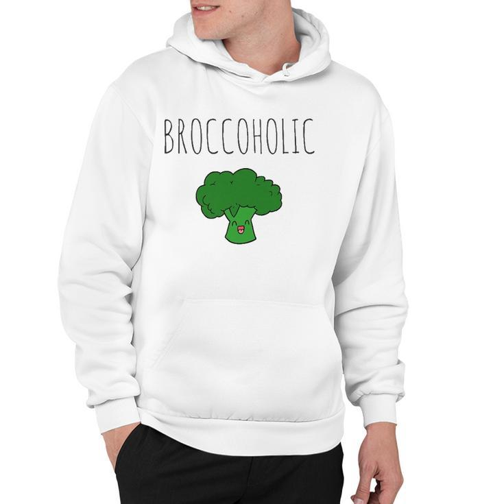 Broccoholic Vegan & Vegetarian Broccoli Lovers Hoodie