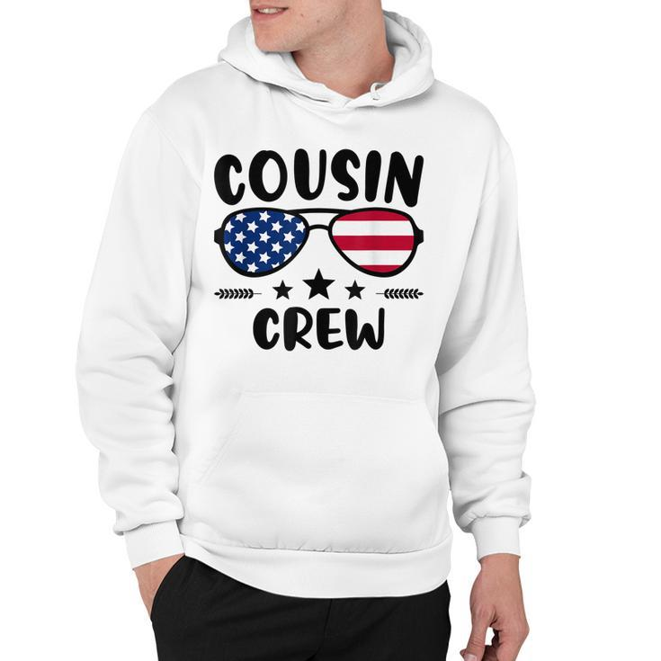 Cousin Crew 4Th Of July Patriotic American Family Matching  V7 Hoodie
