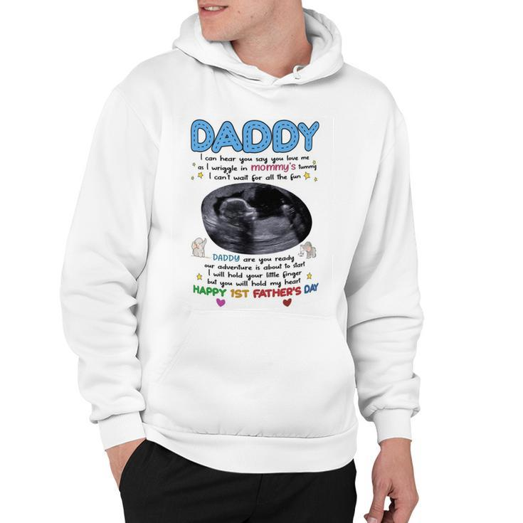 Daddy Happy 1St Fathers Day Dad To Be Mug Hoodie