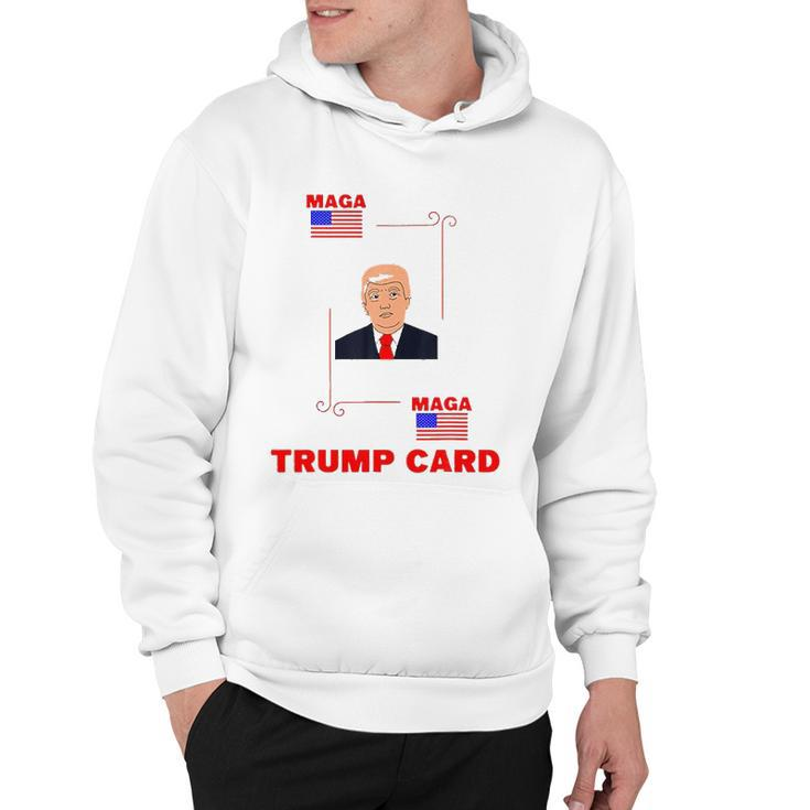 Election 2024 Ace Of Trump Card Maga Political Hoodie