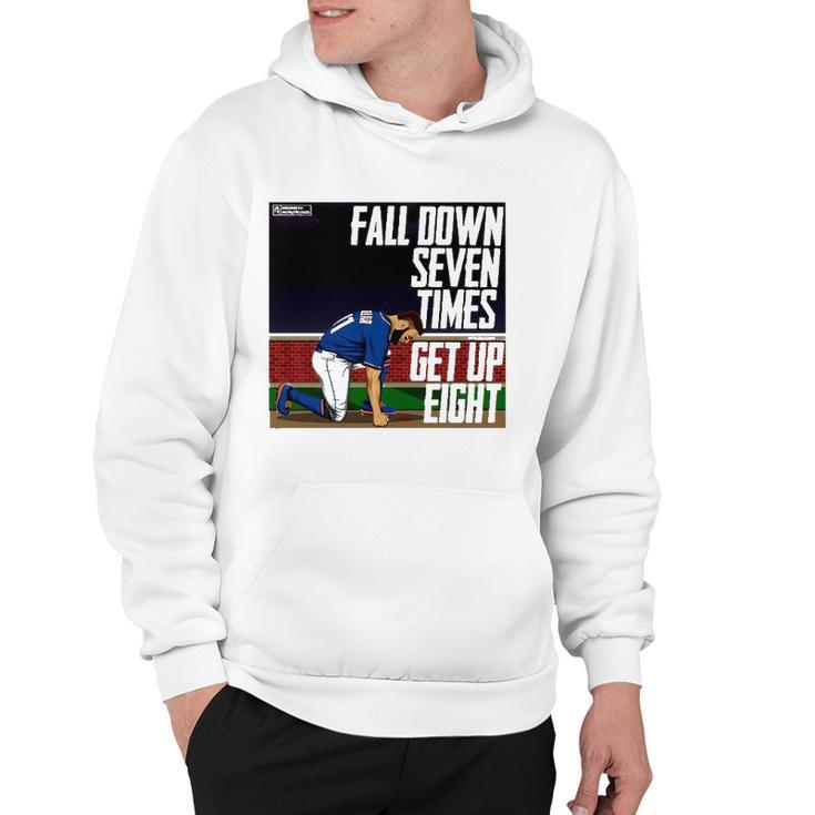 Fall Down Seven Times Get Up Eight 2022 Kevin Pillar Hoodie