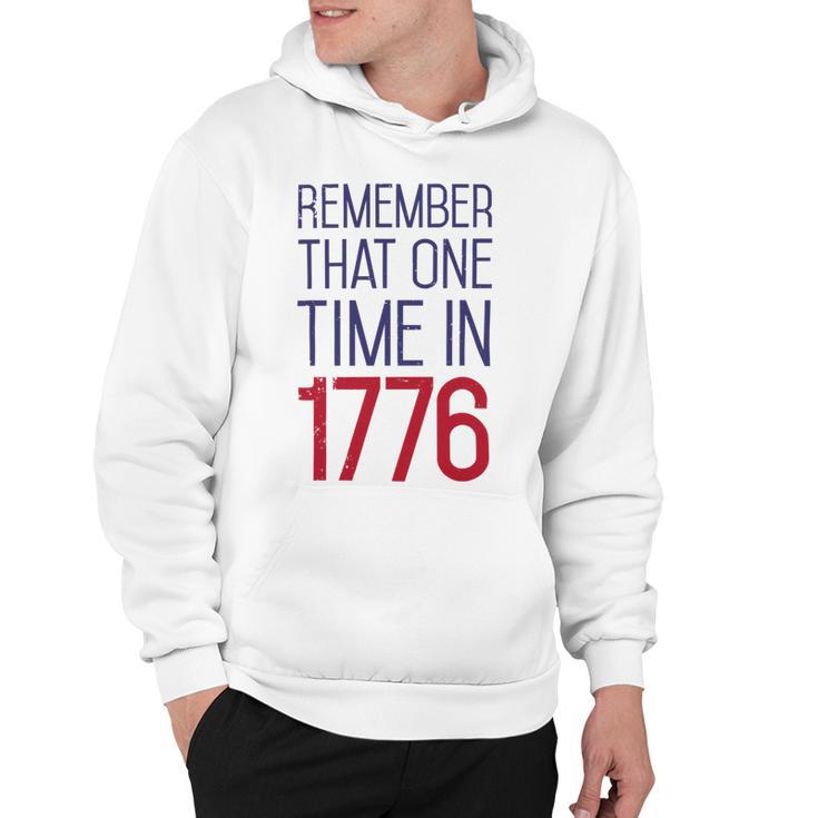 Fourth Of July Remember 1776 Funny 743 Shirt Hoodie