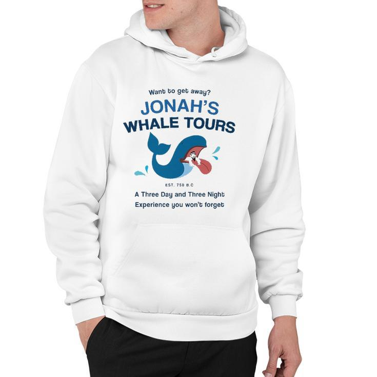 Funny Christian Gifts Religious Bible Verse Jonahs Whale Hoodie